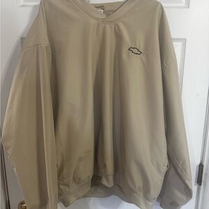 Men's Beige Sweater with chevy logo